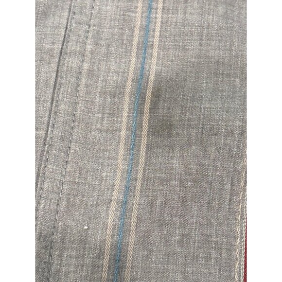 Mountain Hardwear Button Up Shirt Mens XL Gray Striped Hiking Outdoor - Picture 8 of 8